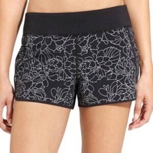 Athleta Reflective Floral Track This Run Short